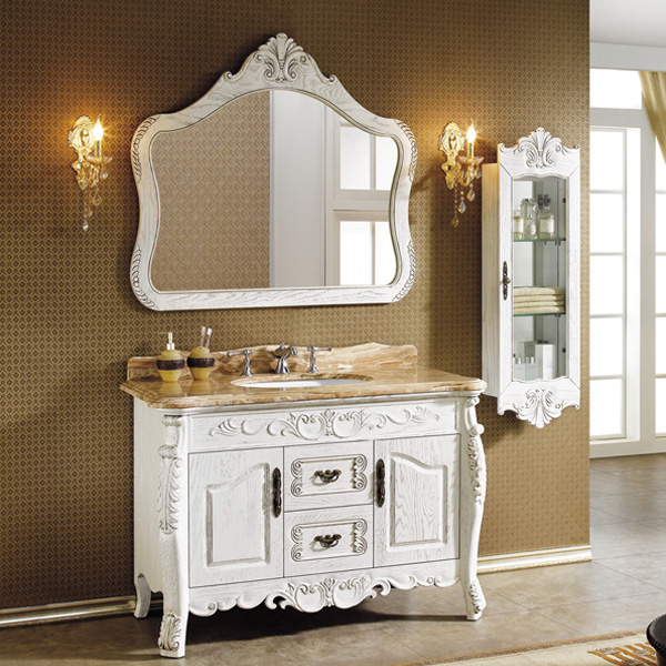 浴室柜-欧式风格（6001-120白）